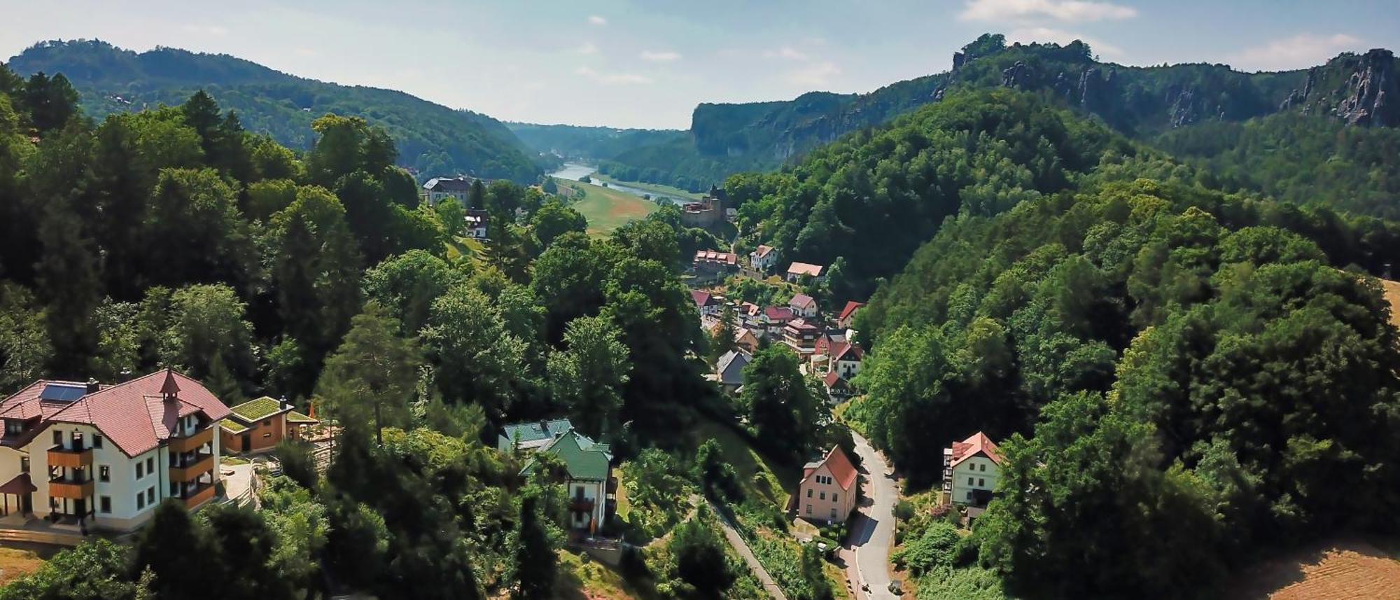 Apartament Sandsteinidyll Rathen Zewnętrze zdjęcie